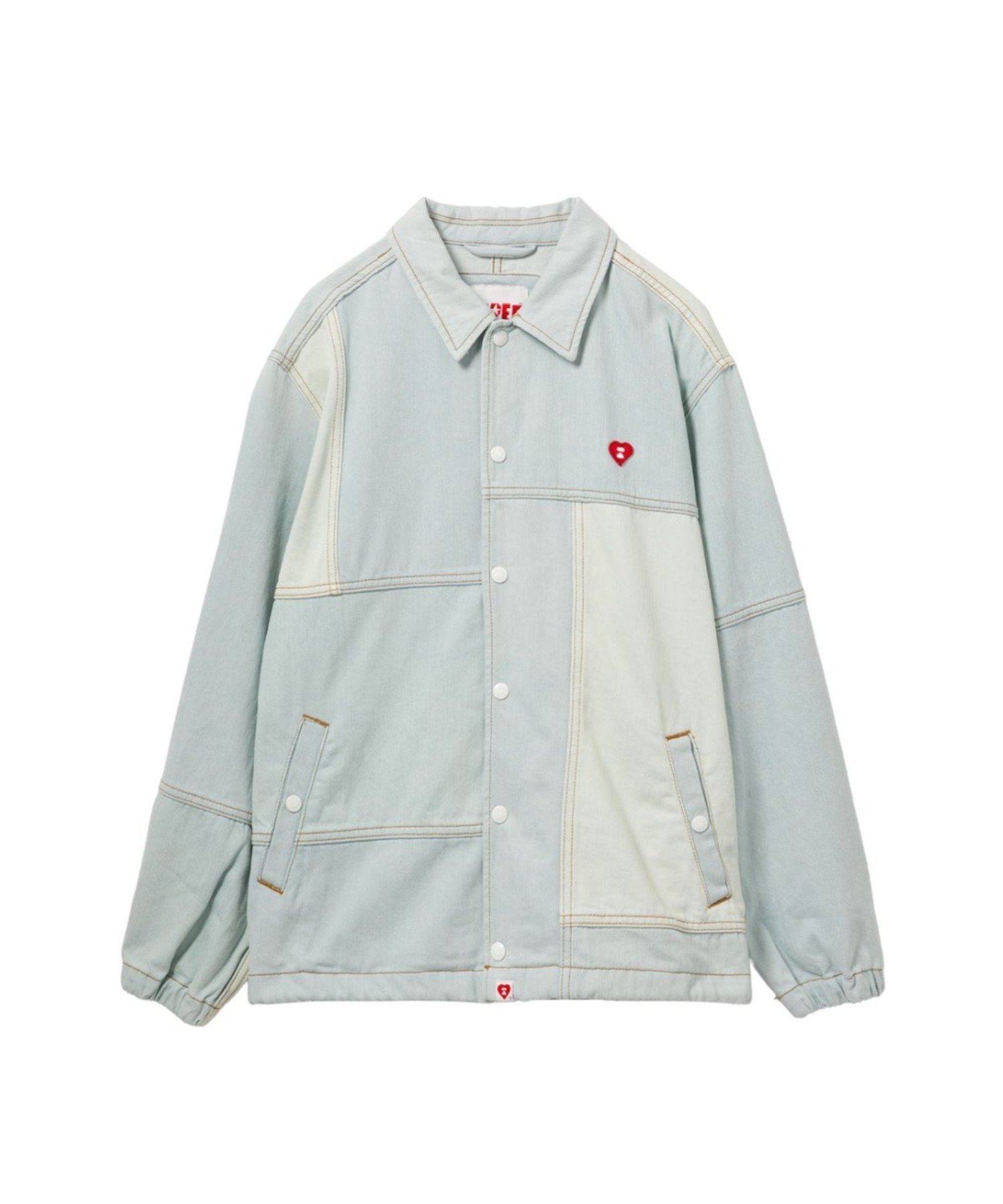 【ア ベイシング エイプ/A BATHING APE】のDENIM PATCHWORK COACH JACKET 大人の最旬トレンドファッション＆コーディネート founy(ファウニー) 　ファッション　Fashion　レディースファッション　Fashion for Women　アウター　Coat / Outerwear Collection　レディースジャケット・軽アウター　Jackets　クラシック　Classic, Timeless Style　 other-1|ID: prp329100004978294 ipo3291000000037308679