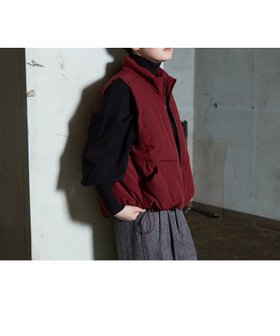 【ノミネ/NOMINE】の中綿ベスト 大人の最旬トレンドファッション＆コーディネート founy(ファウニー) ファッション Fashion レディースファッション Fashion for Women アウター Coat / Outerwear Collection トップス・カットソー Cut & Sew Tops ベスト&ジレ / 重ね着スタイル Vests & Gilets ベスト Vest, Waistcoat |ID:prp329100004978309