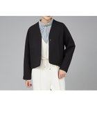 【カリテ/qualite】のボンディングショートコート ブラック|ID: prp329100004978312 ipo3291000000037308739