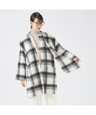 【カリテ/qualite】のチェックダブルフェイスストールコート チェック|ID: prp329100004978313 ipo3291000000037308741