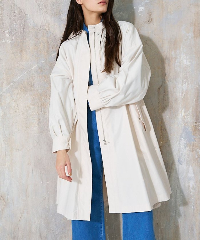 【カリテ/qualite】のエアリーライトツイルコート インテリア・キッズ・メンズ・レディースファッション・服の通販 founy(ファウニー) https://founy.com/ ファッション Fashion レディースファッション Fashion for Women アウター Coat / Outerwear Collection コート・ロングコート・ピーコート Long Coats, Peacoats & More エレガント 上品 Elegant シンプル Simple, Minimal デニム Denim, Jeans Material バランス Balance, Style Balance ワイド Wide, Wide Fit 人気 Popular, Best Seller |ID: prp329100004978325 ipo3291000000037308779
