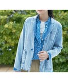 【キャラオクルス/CARA OCRUZ】の【ストレッチ】デニムブレザー スカイブルー|ID: prp329100004978351 ipo3291000000037308866