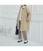 【キャラオクルス/CARA OCRUZ】の【撥水】ステンカラーコート【CoC by CARA O CRUZ】 大人の最旬トレンドファッション＆コーディネート founy(ファウニー) ファッション Fashion レディースファッション Fashion for Women アウター Coat / Outerwear Collection コート・ロングコート・ピーコート Long Coats, Peacoats & More トレンド Trend, Trending Now ビジネス 仕事 通勤 Business / Work / Commuting ベーシック Basic, Essential ポケット Pocket, Pocket Detail エレガント 上品 Elegant 春 Spring thumbnail ベージュ|ID: prp329100004978353 ipo3291000000037308871