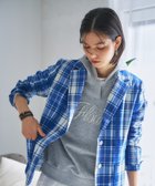 【キャラオクルス/CARA OCRUZ】の【ストレッチ】チェック柄テーラードジャケット ブルー系|ID: prp329100004978356 ipo3291000000037308879
