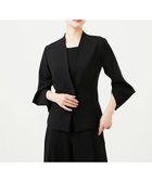 【シビラ/SYBILLA】の【再入荷】スリットスリーブジャケット 大人の最旬トレンドファッション＆コーディネート founy(ファウニー) ファッション Fashion レディースファッション Fashion for Women アウター Coat / Outerwear Collection レディースジャケット・軽アウター Jackets 春 Spring 秋 Autumn ジャケット Jacket, Outerwear スリット Slit, Slit Detail スーツ Suit, Formalwear パイピング Piping, Trim Design 冬 Winter / This Winter 再入荷 Restock / Back in Stock 夏 Summer thumbnail ブラック|ID: prp329100004978361 ipo3291000000037308895
