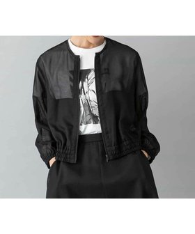 【ミッシェルクラン/MICHEL KLEIN】のセットアップ対応 メッシュブルゾン 大人の最旬トレンドファッション＆コーディネート founy(ファウニー) ファッション Fashion レディースファッション Fashion for Women アウター Coat / Outerwear Collection ブルゾンジャケット・スポーティアウター Blouson Jackets エレガント 上品 Elegant 春 Spring 洗える Machine Washable 秋 Autumn シンプル Simple, Minimal スタイリッシュ Stylish, Fashionable セットアップ Set-Up, Coordinated Outfit ダウン Down, Puffer デニム Denim, Jeans Material トレンド Trend, Trending Now バランス Balance, Style Balance フォルム Silhouette, Form フレア Flare, Flared ブルゾン Blouson, Bomber Jacket ベーシック Basic, Essential ポケット Pocket, Pocket Detail メッシュ Mesh, Net Fabric 冬 Winter / This Winter 再入荷 Restock / Back in Stock 夏 Summer |ID:prp329100004978362