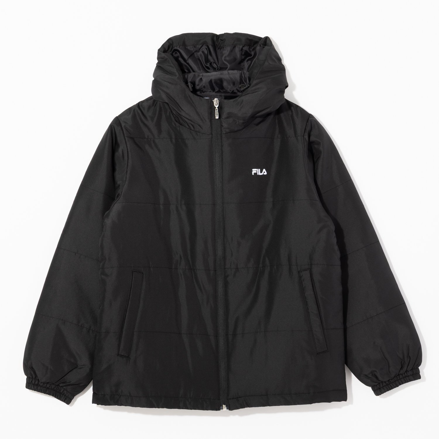 【フィラ/FILA】のPADDING JACKET インテリア・キッズ・メンズ・レディースファッション・服の通販 founy(ファウニー) 　ファッション　Fashion　レディースファッション　Fashion for Women　アウター　Coat / Outerwear Collection　レディースジャケット・軽アウター　Jackets　キルティング　Quilted, Quilting　シンプル　Simple, Minimal　タフタ　Taffeta, Structured Fabric　ポケット　Pocket, Pocket Detail　軽量　Lightweight, Ultra Light　BK0|ID: prp329100004978366 ipo3291000000037308907