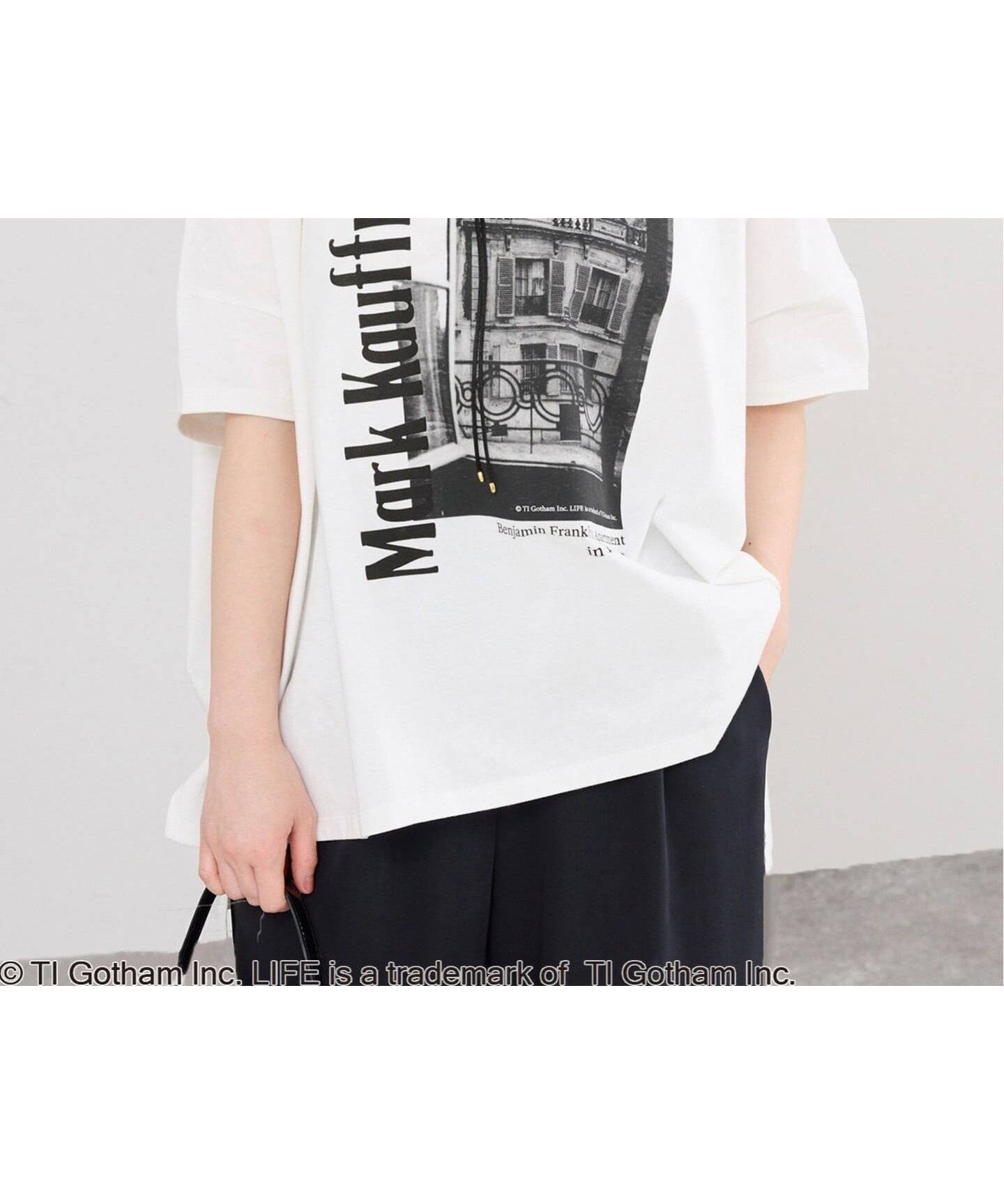 【イエナ/IENA】の《追加 》LIFE PICTURE COLLECTION PHOTO Tシャツ 大人の最旬トレンドファッション＆コーディネート founy(ファウニー) 　ファッション　Fashion　レディースファッション　Fashion for Women　トップス・カットソー　Cut & Sew Tops　シャツ・ブラウス・オフィスカジュアル　Elegant Blouses & Button-Ups　ロングTシャツ・Tシャツ　Longline T-Shirts & Tees　2026年　2026　2026春夏・S/S　Spring/Summer 2026 SS26　おすすめ　Recommended / Our Picks　インナー　Innerwear　カーディガン　Cardigan, Knitwear　コラボ　Collaboration, Collab　シンプル　Simple, Minimal　ジャケット　Jacket, Outerwear　デニム　Denim, Jeans Material　プリント　Print, Printed Pattern　モノトーン　Monotone, Black and White　 other-1|ID: prp329100004978369 ipo3291000000037308923