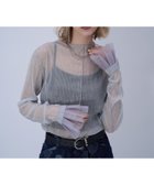 【ハレ/HARE】のチュールデザインシア-トップス 大人の最旬トレンドファッション＆コーディネート founy(ファウニー) ファッション Fashion レディースファッション Fashion for Women トップス・カットソー Cut & Sew Tops おすすめ Recommended / Our Picks アクセサリー Fashion Accessories インナー Innerwear ウェーブ Wavy Pattern カーディガン Cardigan, Knitwear シアー Sheer, See-Through ショート Short, Short Length シンプル Simple, Minimal ジャケット Jacket, Outerwear スウェット / スエット Sweatshirt, Sweatwear ストレート Straight, Straight Cut チュール Tulip, Tulip Motif ドッキング Docking, Mixed Material パーカー Hoodie, Parka プリーツ Pleats, Pleated エレガント 上品 Elegant 定番 Standard, Basic Item thumbnail グレー10|ID: prp329100004978374 ipo3291000000037308955