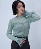 【ハレ/HARE】のチュールデザインシア-トップス 大人の最旬トレンドファッション＆コーディネート founy(ファウニー) ファッション Fashion レディースファッション Fashion for Women トップス・カットソー Cut & Sew Tops おすすめ Recommended / Our Picks アクセサリー Fashion Accessories インナー Innerwear ウェーブ Wavy Pattern カーディガン Cardigan, Knitwear シアー Sheer, See-Through ショート Short, Short Length シンプル Simple, Minimal ジャケット Jacket, Outerwear スウェット / スエット Sweatshirt, Sweatwear ストレート Straight, Straight Cut チュール Tulip, Tulip Motif ドッキング Docking, Mixed Material パーカー Hoodie, Parka プリーツ Pleats, Pleated エレガント 上品 Elegant 定番 Standard, Basic Item thumbnail グリーン72|ID: prp329100004978374 ipo3291000000037308957