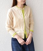 【シップス/SHIPS】のSHIPS Colors 手洗い可能 配色 ニット クルーネック カーディガン 大人の最旬トレンドファッション＆コーディネート founy(ファウニー) ファッション Fashion レディースファッション Fashion for Women トップス・カットソー Cut & Sew Tops ニット Knit Tops & Sweaters カーディガン・羽織り Layered Style Cardigans 春 Spring カーディガン Cardigan, Knitwear キャミソール Camisole, Spaghetti Strap Top コンパクト Compact, Small Size 切替 Switching, Contrast Panel シンプル Simple, Minimal デニム Denim, Jeans Material バランス Balance, Style Balance フィット Fit, Slim Fit フロント Front, Front Design ボトム Bottoms, Lower Wear 羽織 Haori, Light Jacket メンズ Men's, Menswear ワイド Wide, Wide Fit S/S・春夏 SS, Spring/Summer, Warm Season アウトレット Outlet / Clearance 夏 Summer ビジネス 仕事 通勤 Business / Work / Commuting 2026年 2026 2026春夏・S/S Spring/Summer 2026 SS26 thumbnail ナチュラル|ID: prp329100004978381 ipo3291000000037308986