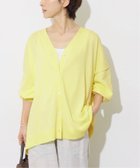 【ジャーナルスタンダード レリューム/JOURNAL STANDARD relume】の【MULTI FUNC+】UVカット / 接触冷感 / ドライタッチVネックカーディガン イエロー|ID: prp329100004978386 ipo3291000000037309032