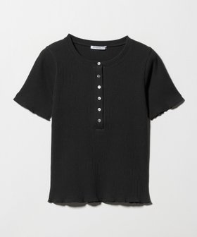 【ビューティ&ユース ユナイテッドアローズ/BEAUTY&YOUTH / UNITED ARROWS】 コットン リブ ヘンリーネック ショートスリーブ カットソー大人の最旬トレンドファッション＆コーディネート founy(ファウニー) ファッション Fashion レディースファッション Fashion for Women トップス・カットソー Cut & Sew Tops カットソー・ベーシックTシャツ Cut-and-Sewn Tops / Stretch Tees & Basics インナー Innerwear カットソー Cut and Sewn Top コンパクト Compact, Small Size ショート Short, Short Length シンプル Simple, Minimal ジャケット Jacket, Outerwear スリーブ Sleeve, Long Sleeve / Short Sleeve テレコ Ribbed, Rib Stitch |ID:prp329100004978387