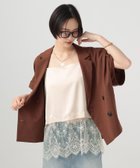 【ベイフロー/BAYFLOW】の長さ調整可/トレンドアイテム サテン裾レースキャミ アイボリー52|ID: prp329100004978404 ipo3291000000037366676