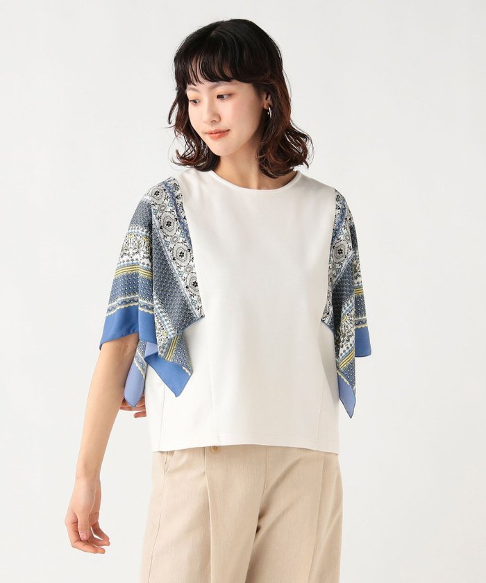 【ビームス ハート/BEAMS HEART】の袖 スカーフ プルオーバー インテリア・キッズ・メンズ・レディースファッション・服の通販 founy(ファウニー) https://founy.com/ ファッション Fashion レディースファッション Fashion for Women トップス・カットソー Cut & Sew Tops カジュアルプルオーバー・ニットトップス Pullovers & Knit Tops / Casual Pullovers アンティーク Antique-Inspired シンプル Simple, Minimal スカーフ Scarf, Neckwear |ID: prp329100004978409 ipo3291000000037309146