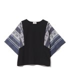 【ビームス ハート/BEAMS HEART】の袖 スカーフ プルオーバー BLACK|ID: prp329100004978409 ipo3291000000037309149