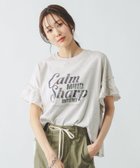 【グローバルワーク/GLOBAL WORK】のヘビロッTEEフリルプリント半袖/663965 大人の最旬トレンドファッション＆コーディネート founy(ファウニー) ファッション Fashion レディースファッション Fashion for Women トップス・カットソー Cut & Sew Tops おすすめ Recommended / Our Picks アウトドア Outdoor Clothing カーゴパンツ Cargo Pants, Utility Pants サンダル Sandals, Summer Shoes フリル Frill, Ruffle プリント Print, Printed Pattern ヴィンテージ Vintage Style 半袖 Short Sleeve, Half Sleeve 夏 Summer thumbnail 杢グレーロゴ12|ID: prp329100004978413 ipo3291000000037309175