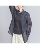 【ユナイテッドアローズ/UNITED ARROWS】のコットンシアー ウエスタンシャツ 大人の最旬トレンドファッション＆コーディネート founy(ファウニー) ファッション Fashion レディースファッション Fashion for Women トップス・カットソー Cut & Sew Tops シャツ・ブラウス・オフィスカジュアル Elegant Blouses & Button-Ups インナー Innerwear ウエスタン Western Style オーガンジー Organza Fabric シルク Silk, 100% Silk プリント Print, Printed Pattern 羽織 Haori, Light Jacket ヨーク Yoke, Yoke Design リラックス Relax, Relaxed Fit アウトレット Outlet / Clearance おすすめ Recommended / Our Picks thumbnail DK.GRAY|ID: prp329100004978422 ipo3291000000037309228