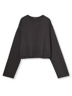 【ミラオーウェン/Mila Owen】のショート丈ドロストロングTシャツ 大人の最旬トレンドファッション＆コーディネート founy(ファウニー) ファッション Fashion レディースファッション Fashion for Women トップス・カットソー Cut & Sew Tops シャツ・ブラウス・オフィスカジュアル Elegant Blouses & Button-Ups ロングTシャツ・Tシャツ Longline T-Shirts & Tees ヴィンテージ Vintage Style 今季 This Season, Current Season ショート Short, Short Length シンプル Simple, Minimal スマート Smart, Elegant バルーン Balloon, Balloon Silhouette ボトム Bottoms, Lower Wear ロング Long, Long-Length thumbnail CGRY[007]|ID: prp329100004978424 ipo3291000000037309235