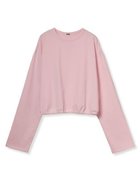 【ミラオーウェン/Mila Owen】のショート丈ドロストロングTシャツ 大人の最旬トレンドファッション＆コーディネート founy(ファウニー) ファッション Fashion レディースファッション Fashion for Women トップス・カットソー Cut & Sew Tops シャツ・ブラウス・オフィスカジュアル Elegant Blouses & Button-Ups ロングTシャツ・Tシャツ Longline T-Shirts & Tees ヴィンテージ Vintage Style 今季 This Season, Current Season ショート Short, Short Length シンプル Simple, Minimal スマート Smart, Elegant バルーン Balloon, Balloon Silhouette ボトム Bottoms, Lower Wear ロング Long, Long-Length thumbnail PNK[066]|ID: prp329100004978424 ipo3291000000037309236