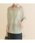 【アイテムズアーバンリサーチ/ITEMS URBAN RESEARCH】のシアーポケットスキッパーシャツ 大人の最旬トレンドファッション＆コーディネート founy(ファウニー) ファッション Fashion レディースファッション Fashion for Women トップス・カットソー Cut & Sew Tops シャツ・ブラウス・オフィスカジュアル Elegant Blouses & Button-Ups 2026年 2026 2026春夏・S/S Spring/Summer 2026 SS26 シアー Sheer, See-Through スキッパー Skipper, Open Collar リラックス Relax, Relaxed Fit エレガント 上品 Elegant 夏 Summer S/S・春夏 SS, Spring/Summer, Warm Season thumbnail ミント|ID: prp329100004978426 ipo3291000000037309243