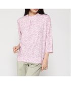【クロコダイル/CROCODILE】の花柄プリント ハイネック プルオーバー パープル|ID: prp329100004978436 ipo3291000000037309316