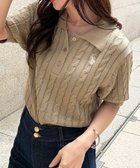 【ラナン/Ranan】のRanan/ U.S.P 半袖襟付きニット 大人の最旬トレンドファッション＆コーディネート founy(ファウニー) ファッション Fashion レディースファッション Fashion for Women トップス・カットソー Cut & Sew Tops ニット Knit Tops & Sweaters イタリア Italy 春 Spring 腕時計 Wristwatch コレクション Collection, Seasonal Line 今季 This Season, Current Season シンプル Simple, Minimal スラックス Slacks, Dress Pants デニム Denim, Jeans Material トレンド Trend, Trending Now バレエ Ballet, Ballet Style フェミニン Feminine, Girly ベーシック Basic, Essential 半袖 Short Sleeve, Half Sleeve メンズ Men's, Menswear ワンポイント One Point, Statement Accent おすすめ Recommended / Our Picks 夏 Summer エレガント 上品 Elegant thumbnail BE|ID: prp329100004978448 ipo3291000000037309399