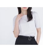 【ナチュラル ビューティー ベーシック/NATURAL BEAUTY BASIC】のベーシックTシャツ スクエアネック 大人の最旬トレンドファッション＆コーディネート founy(ファウニー) ファッション Fashion レディースファッション Fashion for Women トップス・カットソー Cut & Sew Tops シャツ・ブラウス・オフィスカジュアル Elegant Blouses & Button-Ups ロングTシャツ・Tシャツ Longline T-Shirts & Tees なめらか Smooth, Silky Texture インナー Innerwear カットソー Cut and Sewn Top シンプル Simple, Minimal ジャケット Jacket, Outerwear スクエア Square, Square Shape プレーン Plain, Simple ベーシック Basic, Essential エレガント 上品 Elegant thumbnail ラベンダーグレー|ID: prp329100004978449 ipo3291000000037309408