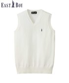 【イーストボーイ/EASTBOY】のベスト COOLMAX 夏用 スクール ニット 制服 通学 中学生 高校生 オフホワイト×ネイビー|ID: prp329100004978453 ipo3291000000037309428