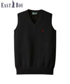 【イーストボーイ/EASTBOY】のベスト COOLMAX 夏用 スクール ニット 制服 通学 中学生 高校生 ブラック×レッド|ID: prp329100004978453 ipo3291000000037309430