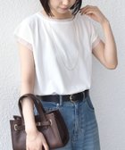 【シップス/SHIPS】のSHIPS Colors 接触冷感・手洗い可能 クール タッチ シアー コンビ TEE 大人の最旬トレンドファッション＆コーディネート founy(ファウニー) ファッション Fashion レディースファッション Fashion for Women 春 Spring カットソー Cut and Sewn Top クール Cool, Chic コンパクト Compact, Small Size コンビ Combo, Combination Style シアー Sheer, See-Through シンプル Simple, Minimal チュール Tulip, Tulip Motif デニム Denim, Jeans Material ボトム Bottoms, Lower Wear メンズ Men's, Menswear S/S・春夏 SS, Spring/Summer, Warm Season アウトレット Outlet / Clearance 夏 Summer エレガント 上品 Elegant ビジネス 仕事 通勤 Business / Work / Commuting 2026年 2026 2026春夏・S/S Spring/Summer 2026 SS26 thumbnail オフホワイト|ID: prp329100004978454 ipo3291000000037309432