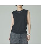 【カレンソロジー/Curensology】の5AWARENESS ノースリーブTシャツ 大人の最旬トレンドファッション＆コーディネート founy(ファウニー) ファッション Fashion レディースファッション Fashion for Women トップス・カットソー Cut & Sew Tops キャミソール&ノースリーブ Camisoles & Sleeveless Tops シャツ・ブラウス・オフィスカジュアル Elegant Blouses & Button-Ups ロングTシャツ・Tシャツ Longline T-Shirts & Tees インナー Innerwear エレガント 上品 Elegant 吸水 Absorbent, Quick-Dry シンプル Simple, Minimal ノースリーブ Sleeveless, No-Sleeve プレミアム Premium, High-End thumbnail ブラック09|ID: prp329100004978459 ipo3291000000037309474