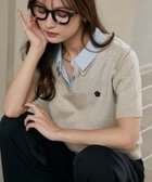 【フリークスストア/FREAK'S STORE】のMARY QUANT × PUBLUX/マリークワント チェック シャツ レイヤード風 スキッパー ニット 限定展開 大人の最旬トレンドファッション＆コーディネート founy(ファウニー) ファッション Fashion レディースファッション Fashion for Women トップス・カットソー Cut & Sew Tops ニット Knit Tops & Sweaters シャツ・ブラウス・オフィスカジュアル Elegant Blouses & Button-Ups コンパクト Compact, Small Size スキッパー Skipper, Open Collar スペシャル Special, Limited Edition チェック Check, Plaid, Tartan フラワー Flower, Floral ミニスカート Mini Skirt, Short Skirt モチーフ Motif, Design Theme リアル Real, Realistic S/S・春夏 SS, Spring/Summer, Warm Season 夏 Summer 2026年 2026 2026春夏・S/S Spring/Summer 2026 SS26 thumbnail ナチュラル|ID: prp329100004978463 ipo3291000000037309494