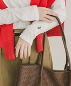 【アイテムズアーバンリサーチ/ITEMS URBAN RESEARCH】のワンポイント刺シュウロンTシャツ 大人の最旬トレンドファッション＆コーディネート founy(ファウニー) ファッション Fashion レディースファッション Fashion for Women トップス・カットソー Cut & Sew Tops シャツ・ブラウス・オフィスカジュアル Elegant Blouses & Button-Ups ロングTシャツ・Tシャツ Longline T-Shirts & Tees 2026年 2026 2026春夏・S/S Spring/Summer 2026 SS26 インナー Innerwear シンプル Simple, Minimal ロング Long, Long-Length ワンポイント One Point, Statement Accent 夏 Summer S/S・春夏 SS, Spring/Summer, Warm Season thumbnail オフホワイト|ID: prp329100004978477 ipo3291000000037309563