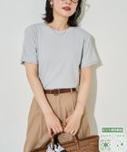 【フリークスストア/FREAK'S STORE】の限定展開 抗菌防臭・接触冷感 MINT(ミント) テレコ メロー 半袖 Tシャツ 大人の最旬トレンドファッション＆コーディネート founy(ファウニー) ファッション Fashion レディースファッション Fashion for Women トップス・カットソー Cut & Sew Tops シャツ・ブラウス・オフィスカジュアル Elegant Blouses & Button-Ups ロングTシャツ・Tシャツ Longline T-Shirts & Tees 2026年 2026 2026春夏・S/S Spring/Summer 2026 SS26 コンパクト Compact, Small Size テレコ Ribbed, Rib Stitch バランス Balance, Style Balance フィット Fit, Slim Fit 半袖 Short Sleeve, Half Sleeve 夏 Summer 抗菌 Antibacterial, Bacteria-Resistant S/S・春夏 SS, Spring/Summer, Warm Season thumbnail ライトグレー|ID: prp329100004978481 ipo3291000000037309582
