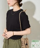 【フリークスストア/FREAK'S STORE】の限定展開 抗菌防臭・接触冷感 MINT(ミント) テレコ メロー 半袖 Tシャツ 大人の最旬トレンドファッション＆コーディネート founy(ファウニー) ファッション Fashion レディースファッション Fashion for Women トップス・カットソー Cut & Sew Tops シャツ・ブラウス・オフィスカジュアル Elegant Blouses & Button-Ups ロングTシャツ・Tシャツ Longline T-Shirts & Tees 2026年 2026 2026春夏・S/S Spring/Summer 2026 SS26 コンパクト Compact, Small Size テレコ Ribbed, Rib Stitch バランス Balance, Style Balance フィット Fit, Slim Fit 半袖 Short Sleeve, Half Sleeve 夏 Summer 抗菌 Antibacterial, Bacteria-Resistant S/S・春夏 SS, Spring/Summer, Warm Season thumbnail ブラック|ID: prp329100004978481 ipo3291000000037309583