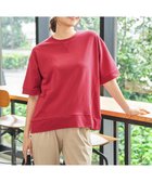 【イッカ/ikka】の冷感スウェットライク半袖プルオーバー レッド|ID: prp329100004978491 ipo3291000000037309647