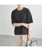 【イッカ/ikka】の冷感スウェットライク半袖プルオーバー チャコール|ID: prp329100004978491 ipo3291000000037309650