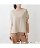【レリアンプラスハウス/Leilian PLUS HOUSE】のオフボディ布帛プルオーバー【SORAGE】 ベージュ|ID: prp329100004978493 ipo3291000000037309660