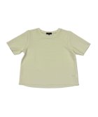 【コムサイズム/COMME CA ISM】のクルーネック ストレッチプリーツTシャツ / セットアップ対応 大人の最旬トレンドファッション＆コーディネート founy(ファウニー) ファッション Fashion レディースファッション Fashion for Women トップス・カットソー Cut & Sew Tops シャツ・ブラウス・オフィスカジュアル Elegant Blouses & Button-Ups ロングTシャツ・Tシャツ Longline T-Shirts & Tees カットソー Cut and Sewn Top シンプル Simple, Minimal ストレッチ Stretch, Stretchy Fabric セットアップ Set-Up, Coordinated Outfit バランス Balance, Style Balance プリーツ Pleats, Pleated ベーシック Basic, Essential エレガント 上品 Elegant thumbnail アイボリー|ID: prp329100004978520 ipo3291000000037309745