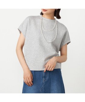 【コムサイズム/COMME CA ISM】のジップ付きコクーントップス / セットアップ対応 大人の最旬トレンドファッション＆コーディネート founy(ファウニー) ファッション Fashion レディースファッション Fashion for Women トップス・カットソー Cut & Sew Tops セットアップ Matching Sets レディーストップス・ブラウス Tops & Blouses / Assorted Women's Tops シンプル Simple, Minimal ジップ Zip, Zipper セットアップ Set-Up, Coordinated Outfit フォルム Silhouette, Form |ID:prp329100004978521