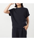 【コムサイズム/COMME CA ISM】のジップ付きコクーントップス / セットアップ対応 ネイビー|ID: prp329100004978521 ipo3291000000037309749