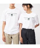 【トミーヒルフィガー/TOMMY HILFIGER】の【オンライン限定】モノブランドロゴ クルーネックTシャツ ホワイトYBR|ID: prp329100004978527 ipo3291000000037309774