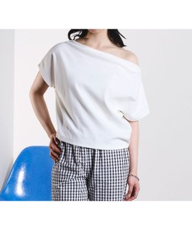 【ローズバッド/ROSE BUD】のOFF SHOULDER TOP 大人の最旬トレンドファッション＆コーディネート founy(ファウニー) ファッション Fashion レディースファッション Fashion for Women ワンピース Dresses カットソー Cut and Sewn Top スタンダード Standard, Basic デコルテ Décolleté, Neckline バランス Balance, Style Balance |ID:prp329100004978533