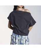 【ローズバッド/ROSE BUD】のOFF SHOULDER TOP 大人の最旬トレンドファッション＆コーディネート founy(ファウニー) ファッション Fashion レディースファッション Fashion for Women ワンピース Dresses カットソー Cut and Sewn Top スタンダード Standard, Basic デコルテ Décolleté, Neckline バランス Balance, Style Balance thumbnail BLACK|ID: prp329100004978533 ipo3291000000037309796