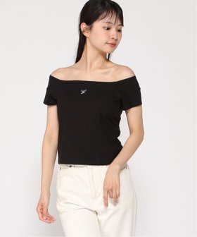 【ギャップ/GAP】のJPN IE SS OFF SHOULDER LOGO TEE 大人の最旬トレンドファッション＆コーディネート founy(ファウニー) ファッション Fashion レディースファッション Fashion for Women キャップ Cap, Baseball Cap ショート Short, Short Length ストライプ Stripe, Striped Pattern ストレッチ Stretch, Stretchy Fabric スリーブ Sleeve, Long Sleeve / Short Sleeve フィット Fit, Slim Fit |ID:prp329100004978543