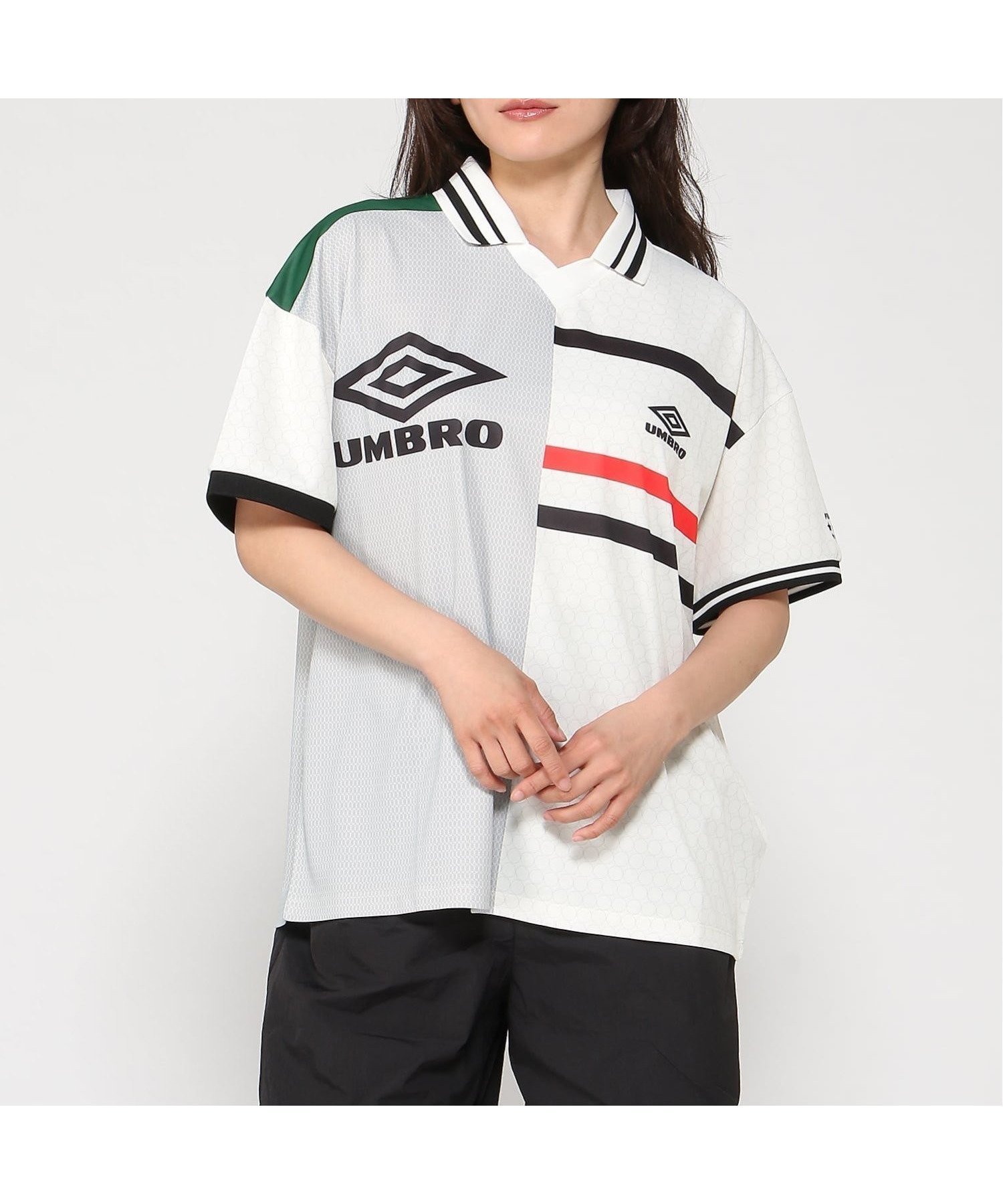 【フラボア/FRAPBOIS】のUMBRO GAME-SHIRT インテリア・キッズ・メンズ・レディースファッション・服の通販 founy(ファウニー) 　ファッション　Fashion　レディースファッション　Fashion for Women　トップス・カットソー　Cut & Sew Tops　シャツ・ブラウス・オフィスカジュアル　Elegant Blouses & Button-Ups　ホワイト|ID: prp329100004978546 ipo3291000000037309843