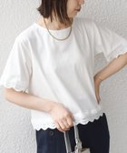【シップス/SHIPS】のSHIPS Colors 洗濯機可能 リンク レース コンビ TEE 大人の最旬トレンドファッション＆コーディネート founy(ファウニー) ファッション Fashion レディースファッション Fashion for Women カットソー Cut and Sewn Top コンビ Combo, Combination Style トレンド Trend, Trending Now ボトム Bottoms, Lower Wear メンズ Men's, Menswear レース Lace, Lace Fabric ワイド Wide, Wide Fit アウトレット Outlet / Clearance ビジネス 仕事 通勤 Business / Work / Commuting 2026年 2026 2026春夏・S/S Spring/Summer 2026 SS26 thumbnail オフホワイト|ID: prp329100004978565 ipo3291000000037309916