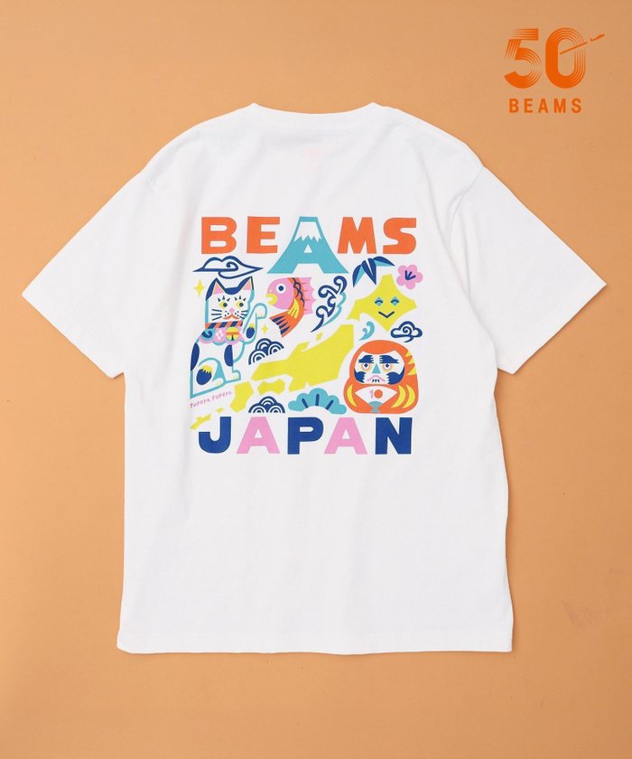 【ビームス ジャパン/BEAMS JAPAN】の【別注】tupera tupera / ニッポン縁起物コレクション Tシャツ インテリア・キッズ・メンズ・レディースファッション・服の通販 founy(ファウニー) https://founy.com/ ファッション Fashion レディースファッション Fashion for Women トップス・カットソー Cut & Sew Tops シャツ・ブラウス・オフィスカジュアル Elegant Blouses & Button-Ups ロングTシャツ・Tシャツ Longline T-Shirts & Tees イラスト Illustration コレクション Collection, Seasonal Line ジャケット Jacket, Outerwear スペシャル Special, Limited Edition プリント Print, Printed Pattern 別注 Limited Edition, Custom Order モチーフ Motif, Design Theme ワンポイント One Point, Statement Accent |ID: prp329100004978566 ipo3291000000037348163