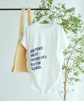 【フリークスストア/FREAK'S STORE】のオーガニックコットン シャーリングロゴ Tシャツ 大人の最旬トレンドファッション＆コーディネート founy(ファウニー) ファッション Fashion レディースファッション Fashion for Women トップス・カットソー Cut & Sew Tops シャツ・ブラウス・オフィスカジュアル Elegant Blouses & Button-Ups ロングTシャツ・Tシャツ Longline T-Shirts & Tees クロップド Cropped, Short Length シャーリング Shirring, Ruched シューズ Shoes, Footwear スラックス Slacks, Dress Pants チュニック Tunic, Long Top トレンド Trend, Trending Now 人気 Popular, Best Seller バランス Balance, Style Balance プリント Print, Printed Pattern リラックス Relax, Relaxed Fit レース Lace, Lace Fabric ワイド Wide, Wide Fit S/S・春夏 SS, Spring/Summer, Warm Season おすすめ Recommended / Our Picks 夏 Summer 2026年 2026 2026春夏・S/S Spring/Summer 2026 SS26 |ID:prp329100004978571